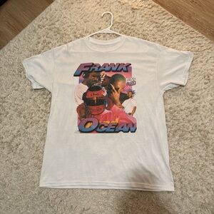 Frank Ocean Graphic White T-Shirt Print